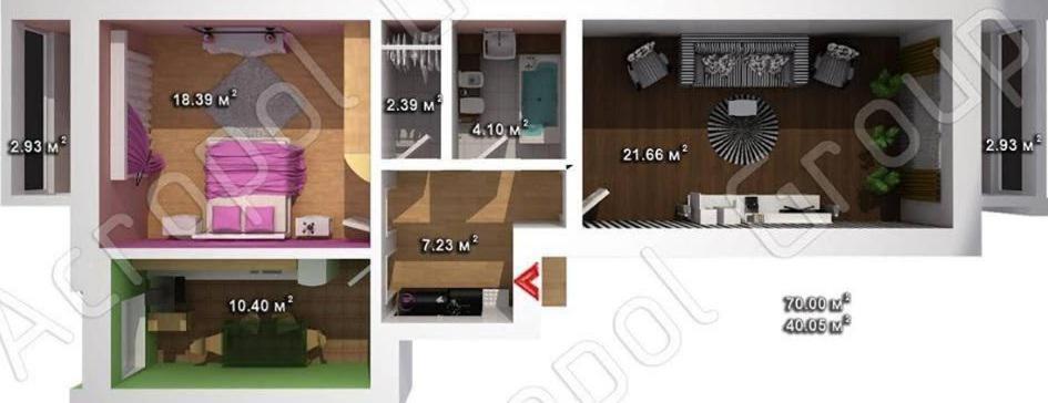 Шикарная 2К Квартира Центральный Парк Университет 70М Irpín Exterior foto
